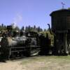 At Roaring Camp Station. All aboard!