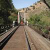 A day on the rails in a speeder thru the Sunol Pass in California.
