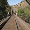 A day on the rails in a speeder thru the Sunol Pass in California.